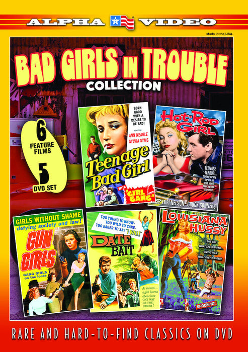Bad Girls in Trouble Collection (MOD) (DVD Movie) - movie cover art