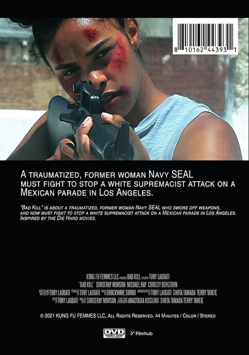 Bad Kill (MOD) (DVD Movie) - back cover art