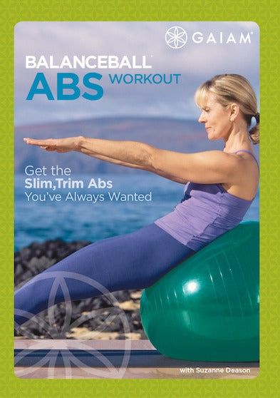 BalanceBall Abs Workout (MOD) (DVD Movie) - movie cover art