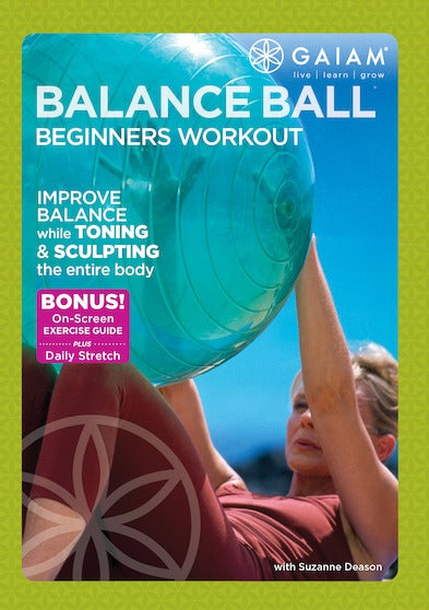 BalanceBall Beginner's Workout (MOD) (DVD Movie) - movie cover art
