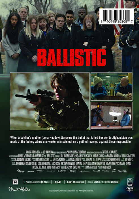 Ballistic (MOD) (DVD Movie) - back cover art