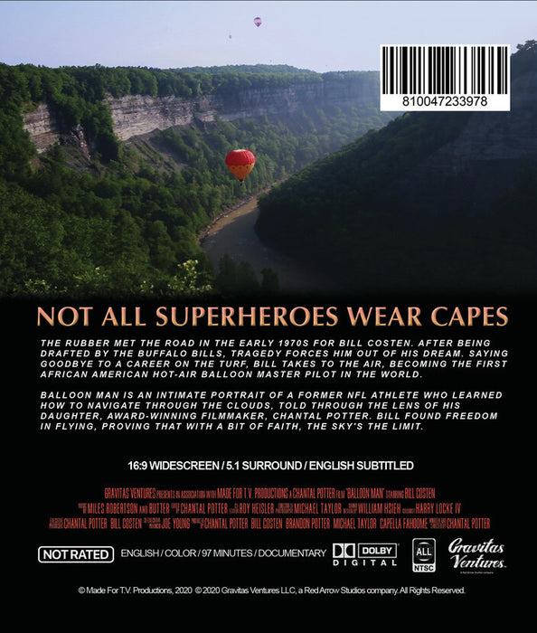 Balloon Man (MOD) (BluRay Movie) - back cover art