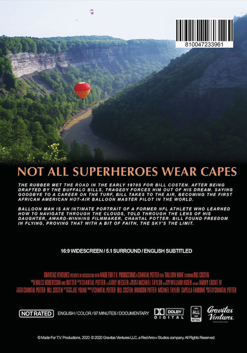 Balloon Man (MOD) (DVD Movie) - back cover art