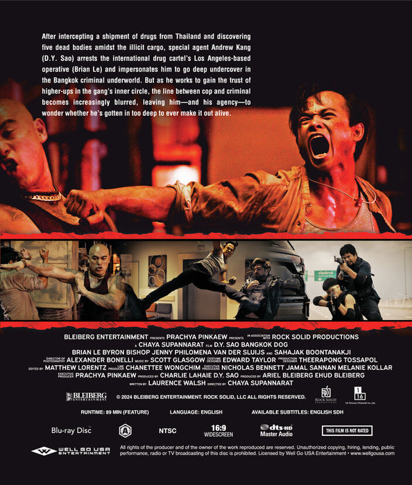 Bangkok Dog (MOD) (BluRay Movie) - back cover art