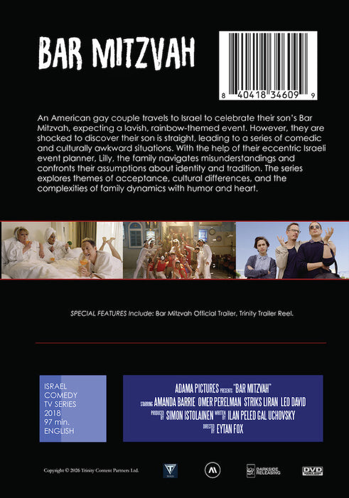 Bar Mitzvah (MOD) (DVD Movie) - back cover art