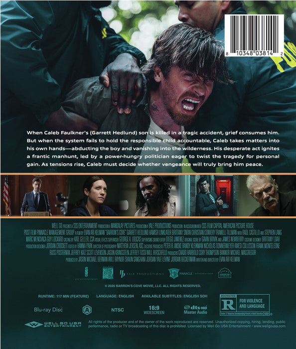 Barron's Cove (MOD) (BluRay Movie) - back cover art