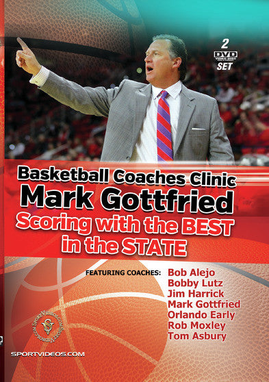 Basketball Coaches Clinic | Mark Gottfried: Scoring With The Best In The State (MOD) (DVD Movie) - movie cover art