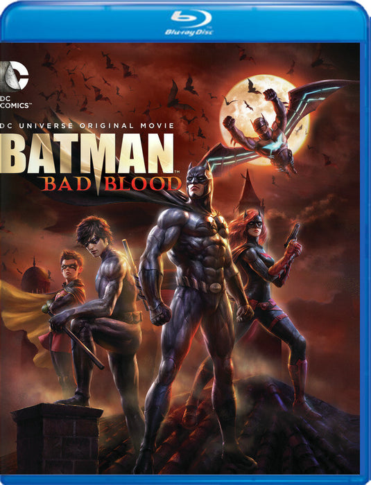 Batman: Bad Blood Deluxe Edition (MOD) (BluRay Movie) - movie cover art