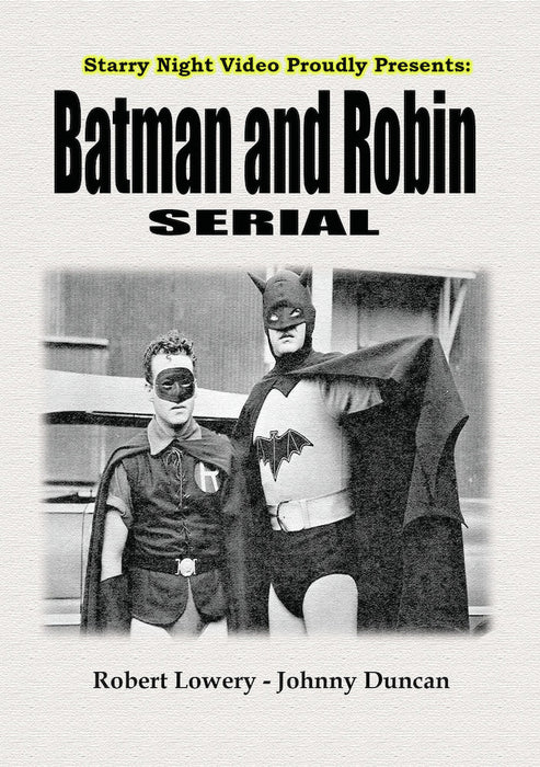 Batman and Robin (MOD) (DVD Movie) - movie cover art