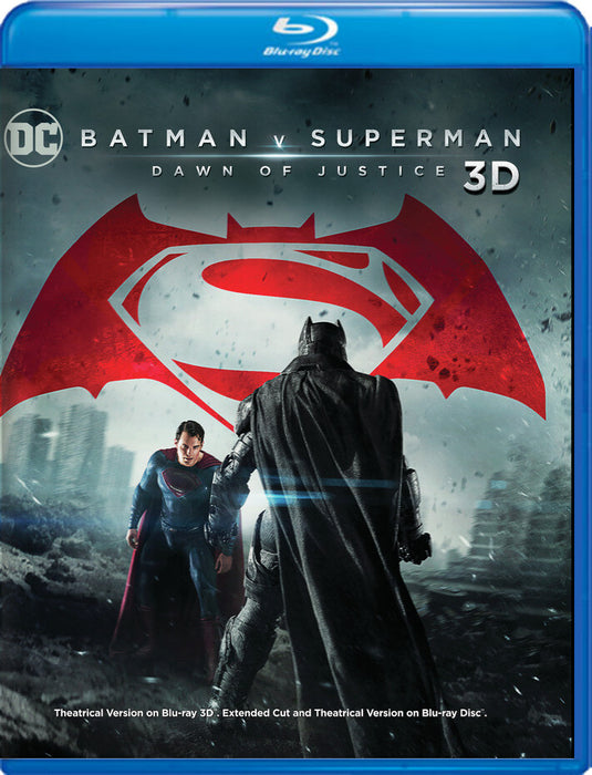 Batman v Superman: Dawn of Justice - Ultimate Edition (MOD) (BluRay Movie) - movie cover art