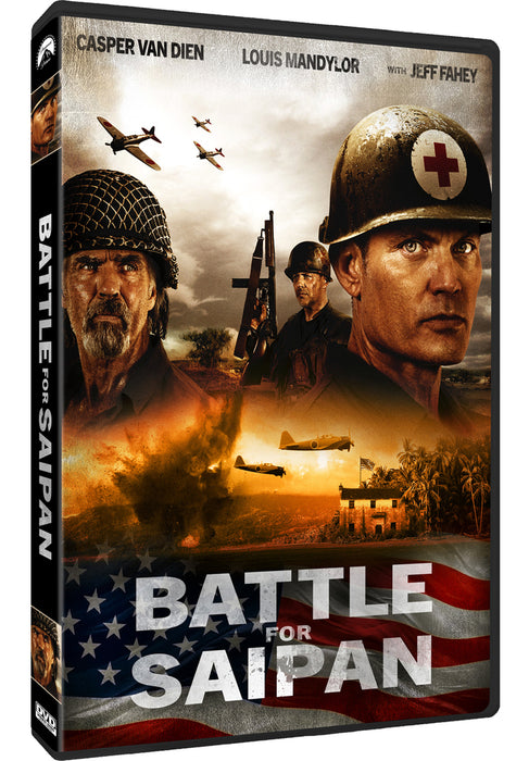 Battle For Saipan (MOD) (DVD Movie) - movie cover art