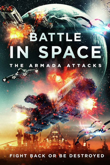 Battle in Space: The Armada Attacks (MOD) (DVD Movie) - movie cover art