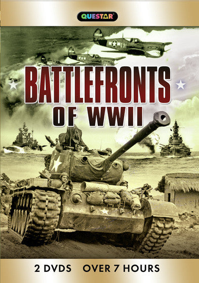 Battlefronts of World War II 2 pk (MOD) (DVD Movie) - movie cover art