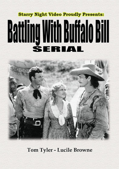 Battling With Buffalo Bill (MOD) (DVD Movie) - movie cover art