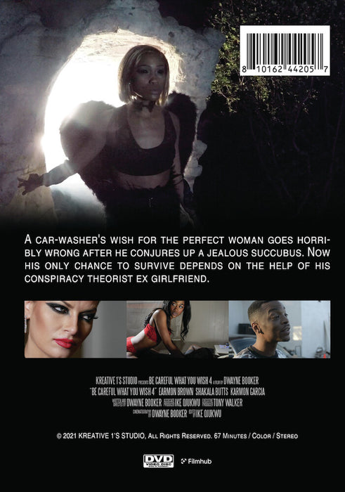 Be Careful What You Wish 4 (MOD) (DVD Movie) - back cover art