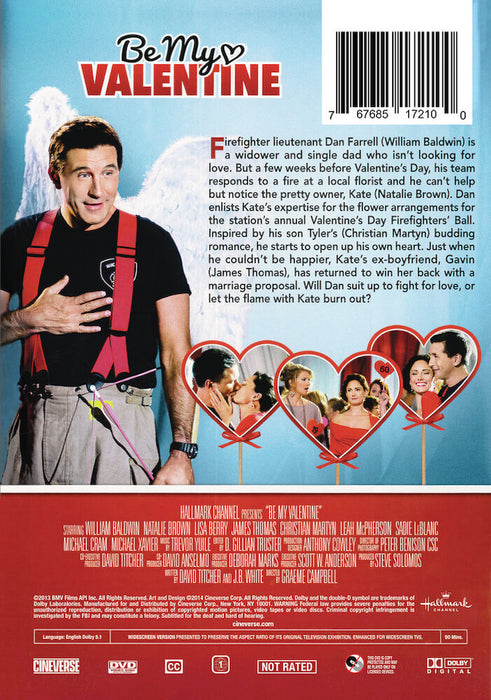 Be My Valentine (MOD) (DVD Movie) - back cover art