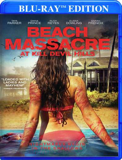 Beach Massacre at Kill Devil Hills (MOD) (BluRay Movie) - movie cover art