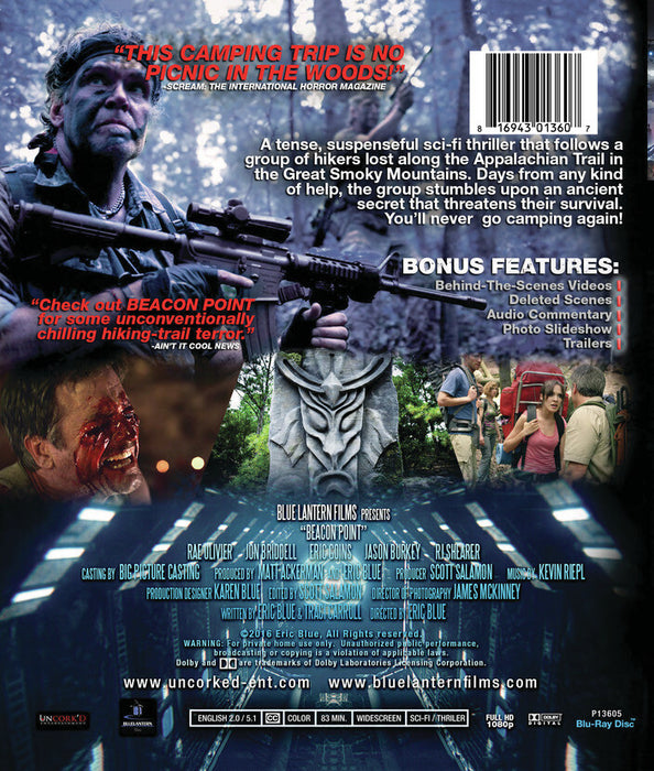 Beacon Point (MOD) (BluRay Movie) - back cover art