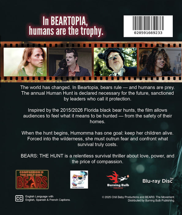 Bears: The Hunt (MOD) (BluRay Movie) - back cover art