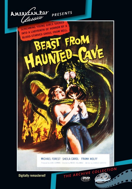 Beast from Haunted Cave (MOD) (DVD Movie) - movie cover art