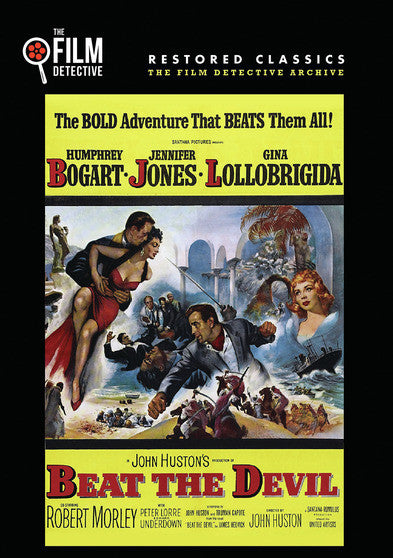 Beat the Devil (The Film Detective Restored Version) (MOD) (DVD Movie) - movie cover art