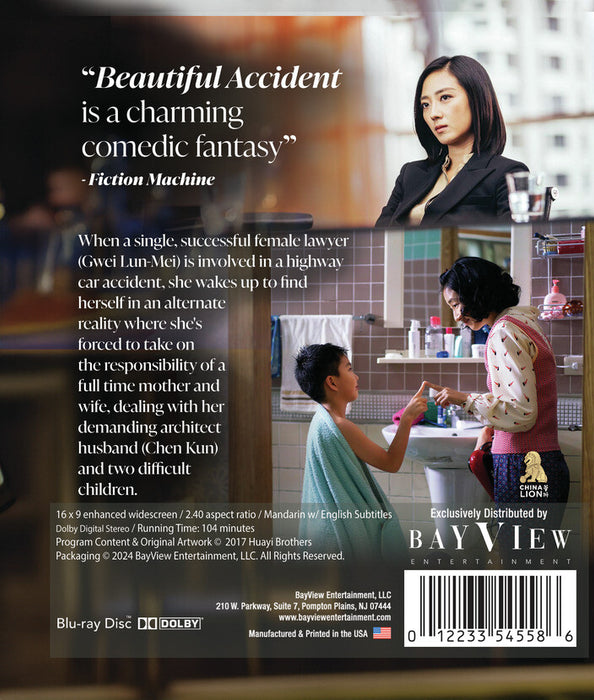 Beautiful Accident (MOD) (BluRay Movie) - back cover art