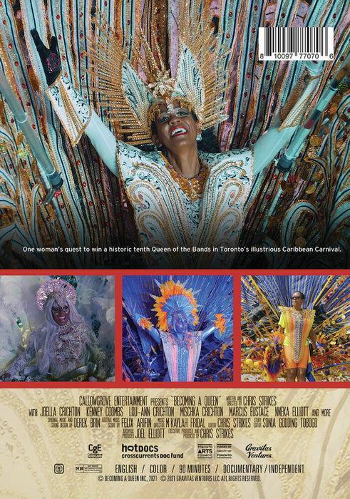 Becoming a Queen (MOD) (DVD Movie) - back cover art