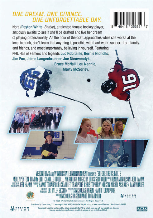 Before The Ice Melts (MOD) (DVD Movie) - back cover art