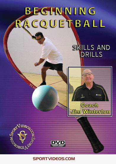Beginning Racquetball - Skills And Drills (MOD) (DVD Movie) - movie cover art