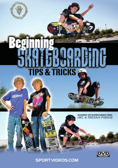 Beginning Skateboarding: Tips and Tricks (MOD) (DVD Movie) - movie cover art