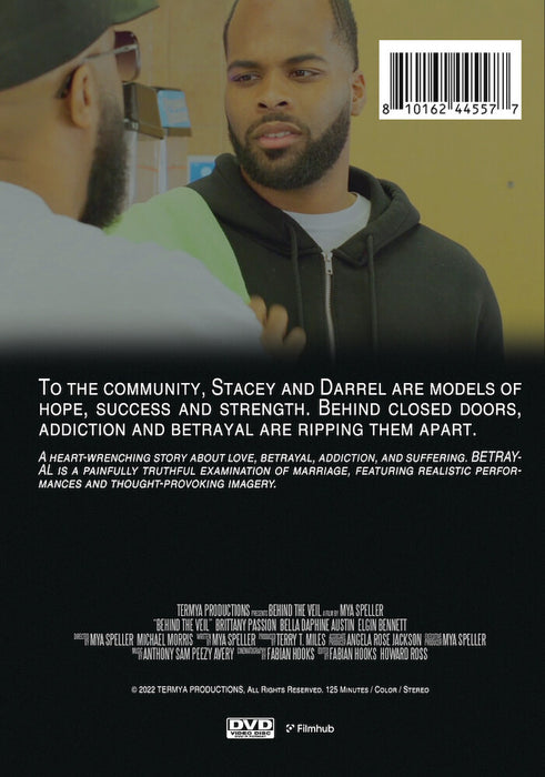 Behind the Veil (MOD) (DVD Movie) - back cover art