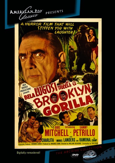 Bela Lugosi Meets a Brooklyn Gorilla (MOD) (DVD Movie) - movie cover art