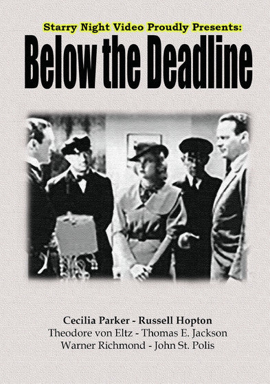 Below the Deadline (MOD) (DVD Movie) - movie cover art