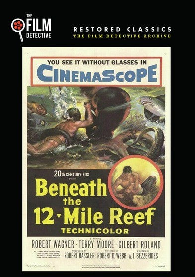 Beneath the 12 Mile Reef (The Film Detective Restored Version) (MOD) (DVD Movie) - movie cover art