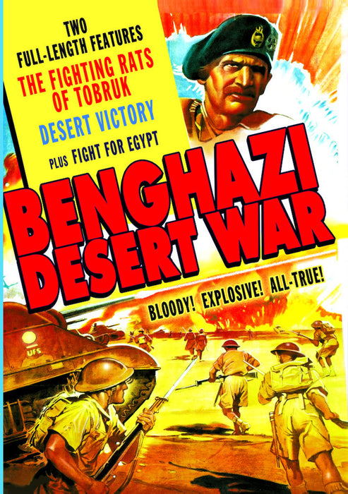 Benghazi Desert War: The Fighting Rats of Tobruk / Desert Victory (MOD) (DVD MOVIE)