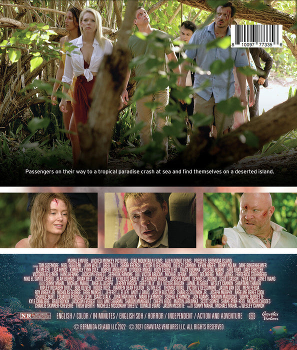 Bermuda Island (MOD) (BluRay Movie) - back cover art