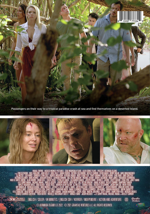 Bermuda Island (MOD) (DVD Movie) - back cover art