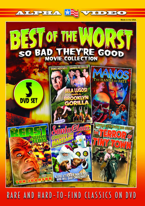Best of the Worst: So Bad They're Good Movie Collection (MOD) (DVD Movie) - movie cover art