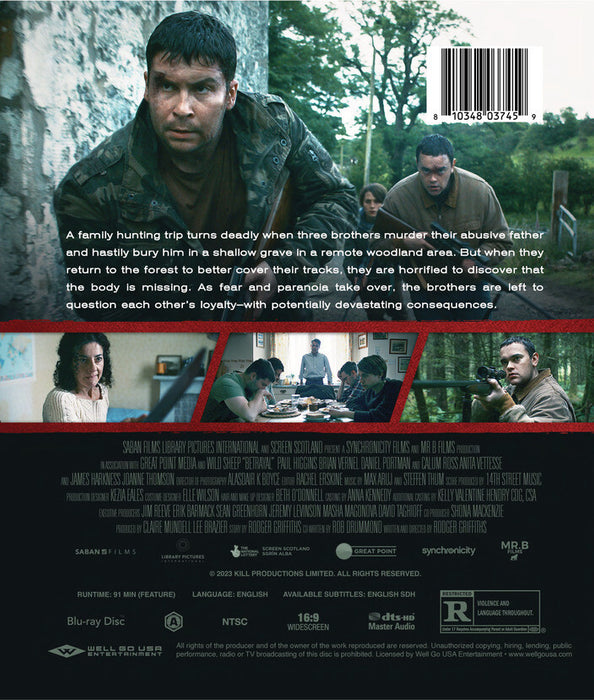Betrayal (MOD) (BluRay Movie) - back cover art