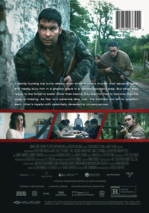 Betrayal (MOD) (DVD Movie) - back cover art