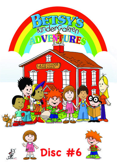 Betsy's Kindergarten Adventures Vol. 6 (MOD) (DVD Movie) - movie cover art