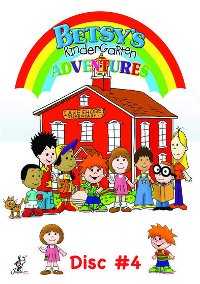 Betsy's Kindergarten Adventures Vol. 4 (MOD) (DVD Movie) - movie cover art
