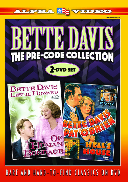 Bette Davis: The Pre-Code Collection (Hell's House / Of Human Bondage) (MOD) (DVD Movie) - movie cover art