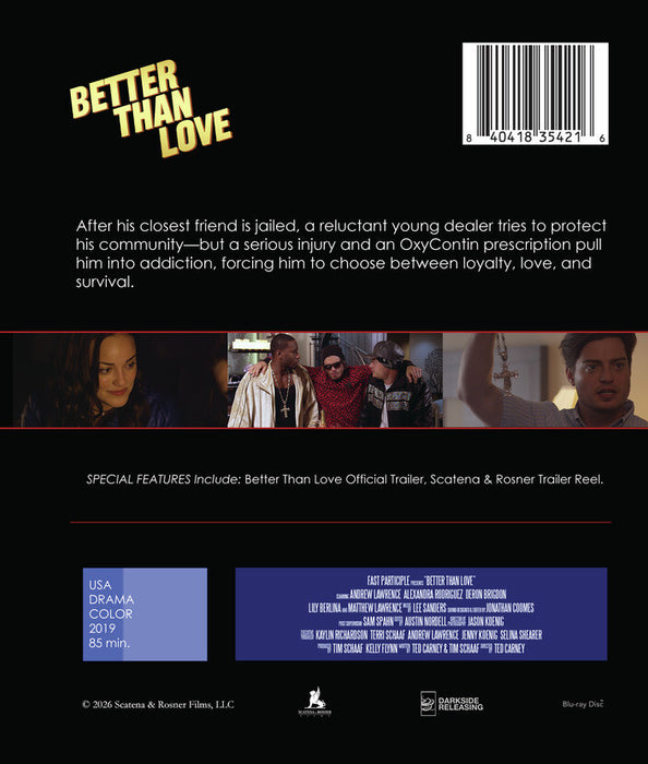 Better Than Love (MOD) (BluRay Movie) - back cover art