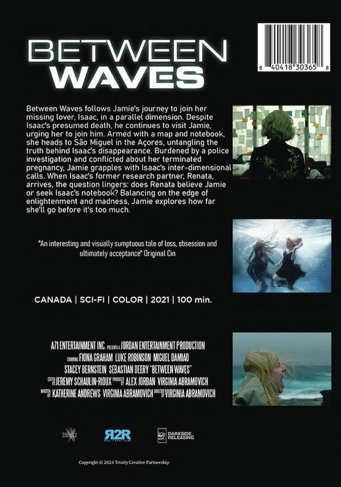 Between Waves (MOD) (DVD Movie) - back cover art