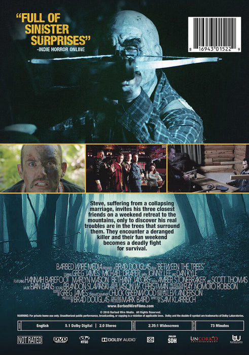 Between the Trees (MOD) (DVD Movie) - back cover art