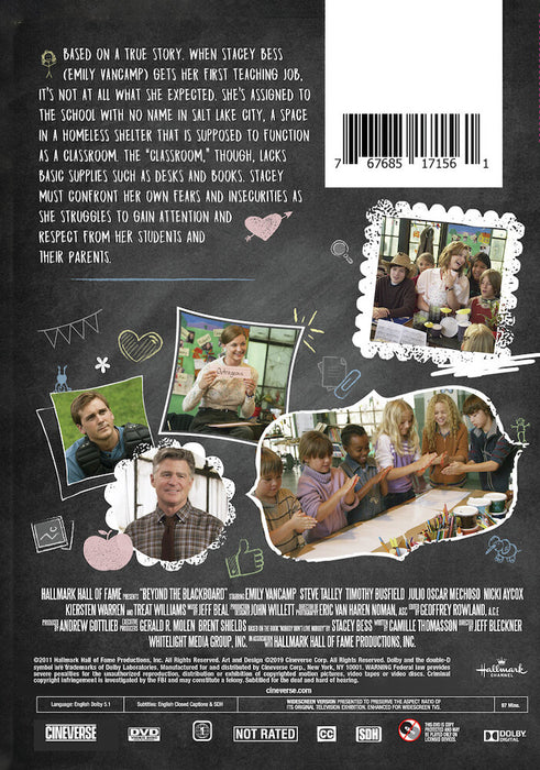Beyond the Blackboard (MOD) (DVD Movie) - back cover art