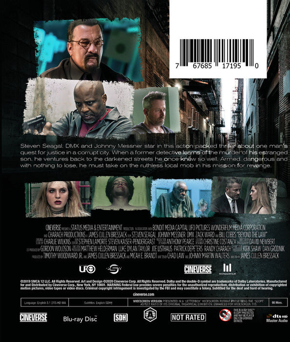 Beyond the Law (MOD) (BluRay Movie) - back cover art