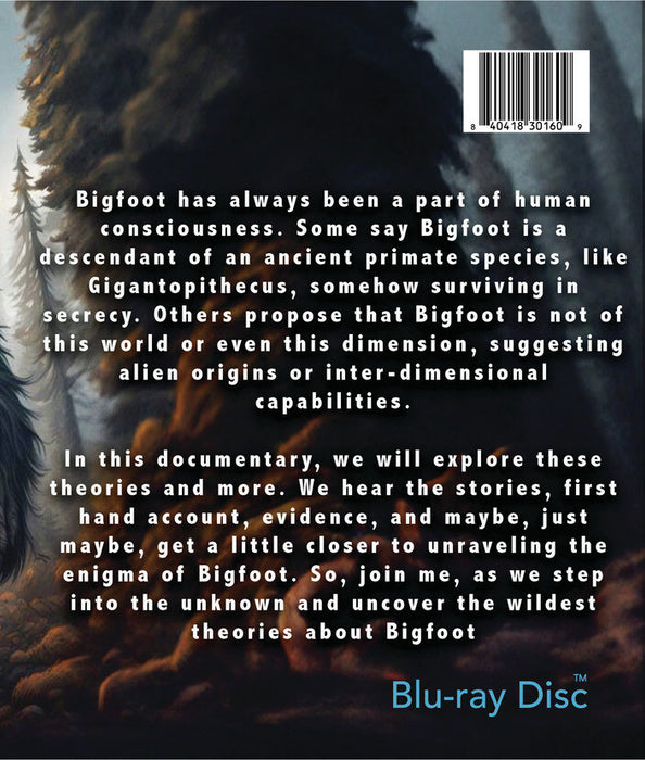 Beyond the Legend: Bigfoot Gone Wild (MOD) (BluRay Movie) - back cover art