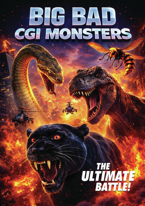 Big Bad CGI Monsters (MOD) (DVD Movie) - movie cover art